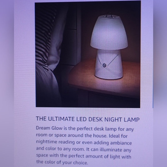 Sensor Brite Dream Glow Night Lamp Motion Sensing Color changing LED Tab… - Picture 12 of 17